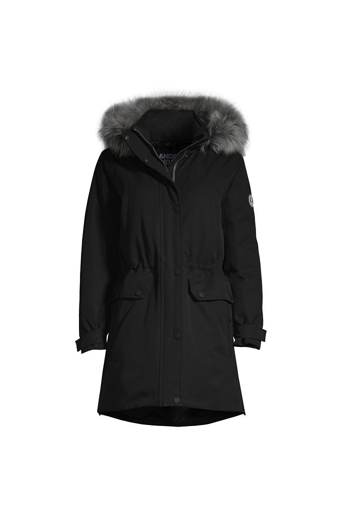 Women's Plus Size Expedition Down Waterproof Winter Parka - Lands' End - Black - 3X | Lands' End (US)