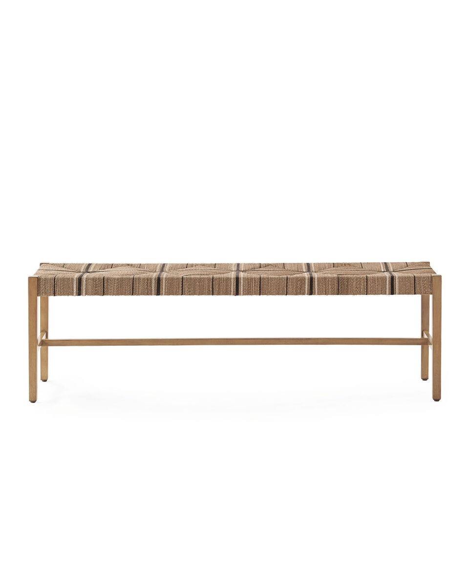 Carson Backless Bench | Serena and Lily