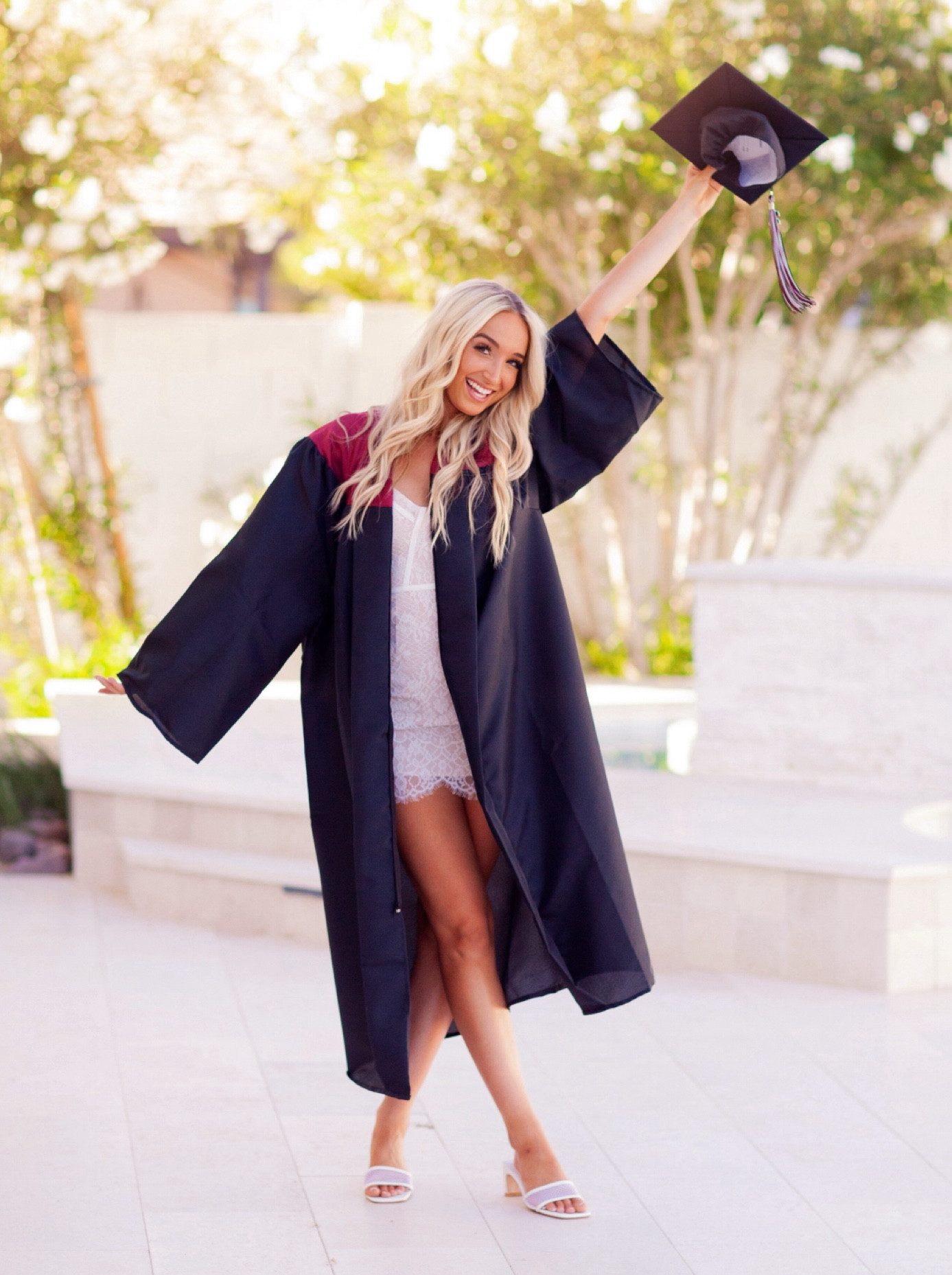 Graduation dress!! White dress, lace dress, graduation, grad dress, white lace dress, mini dress, midi dress, long dress, cap and gown, grad season, black dress, black lace dress, mini white dress

#LTKU #LTKSeasonal #LTKMostLoved