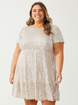 Starlight Sequin Dress | ARULA | Arula