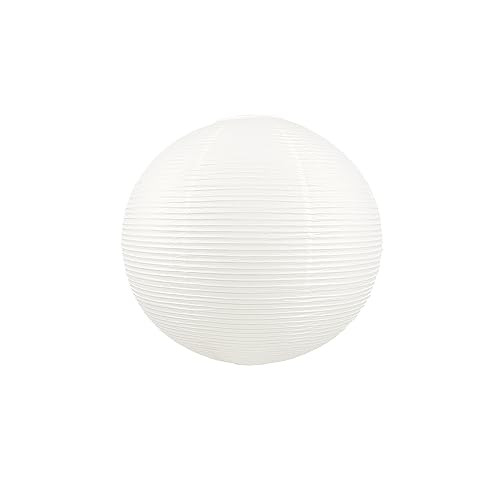 23inch White Round Paper Lamp shade,Chinese Lanterns,Pendent Paper Lantern,Interior Decoration | Amazon (US)