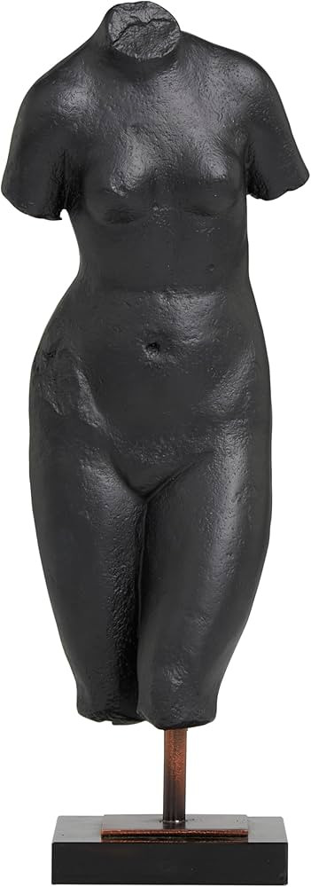 The Novogratz Polystone Woman Decorative Sculpture Home Decor Statue, Accent Figurine 5" x 5" x 1... | Amazon (US)