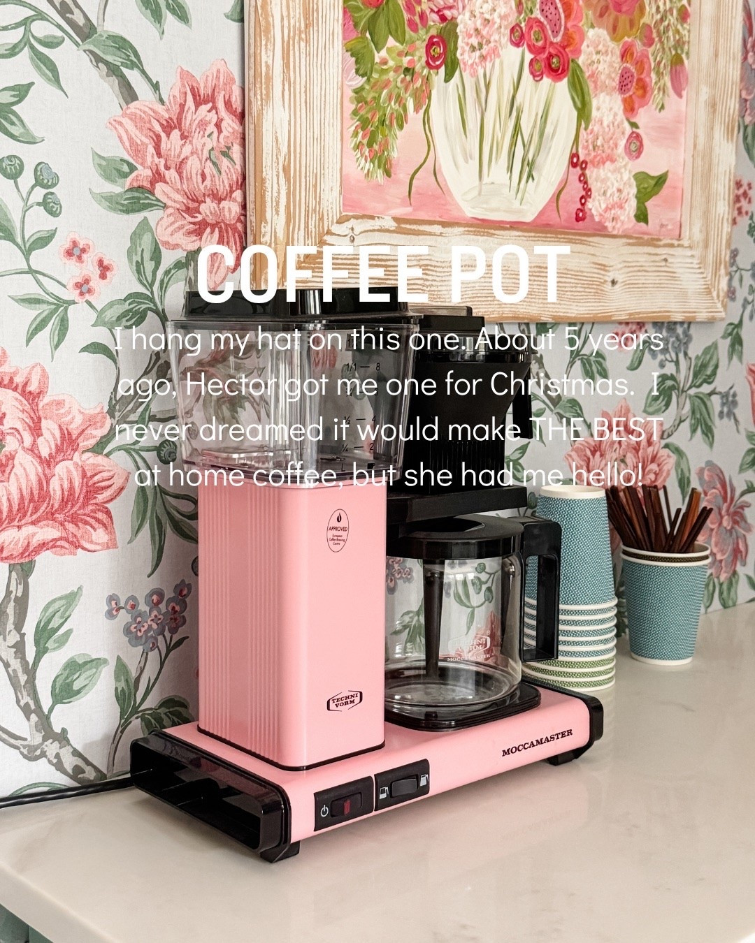 I hang my hat on this one. I got this coffee pot for Christmas a few years ago and it makes the best at home coffee. 

Amazon, Amazon finds, Amazon home, home finds, prime days, big deal days, Amazon prime days, home deals, home steals, kitchen, kitchen deals, home hacks

#LTKOver40 #LTKSaleAlert #LTKHome