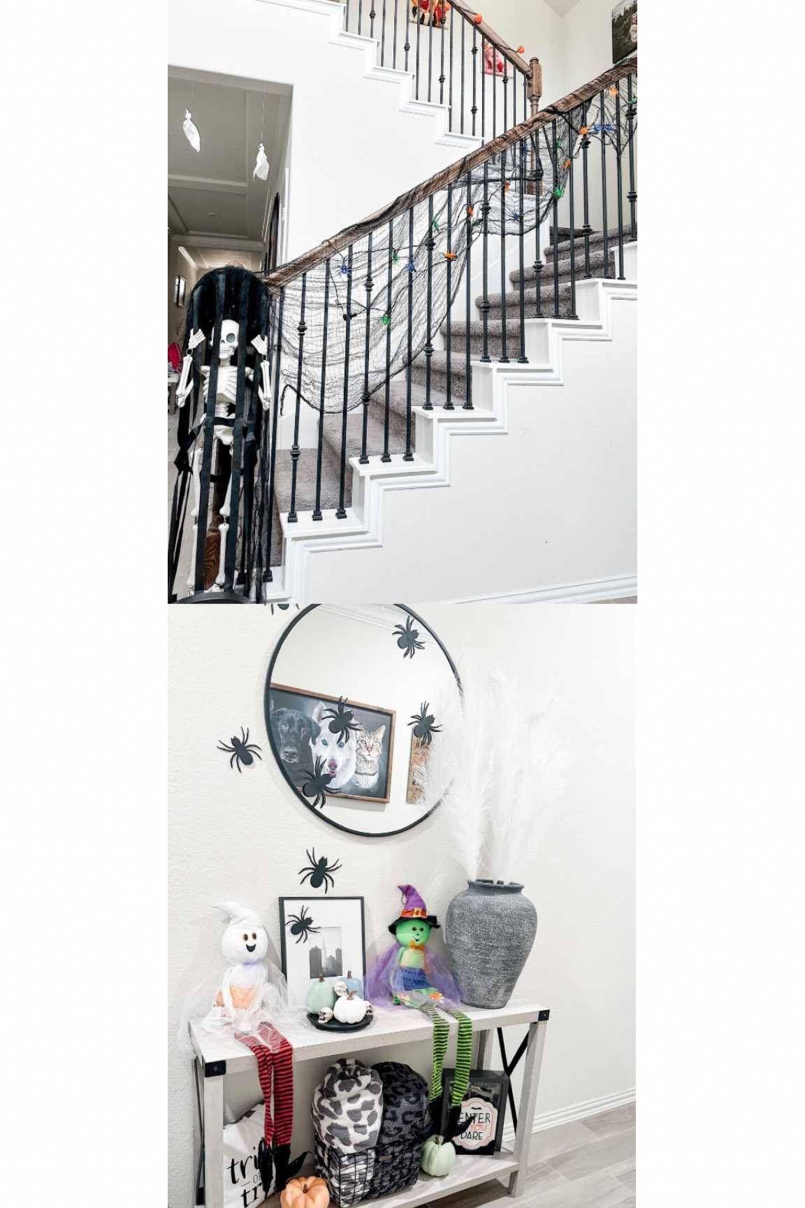 Halloween Decor! 
#spiders #halloween #decor #skeleton

#LTKHalloween #LTKHoliday #LTKhome