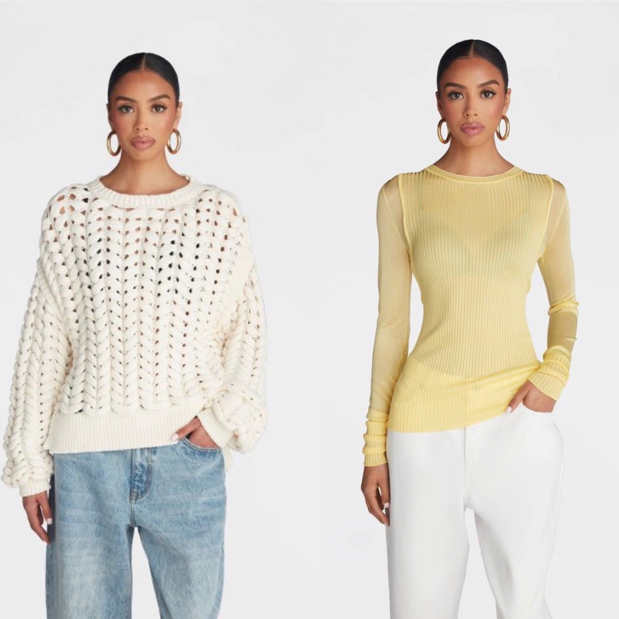 The cutest yellow sweater ! Fall-summer for sure 

#LTKU #LTKTravel #LTKgrwm