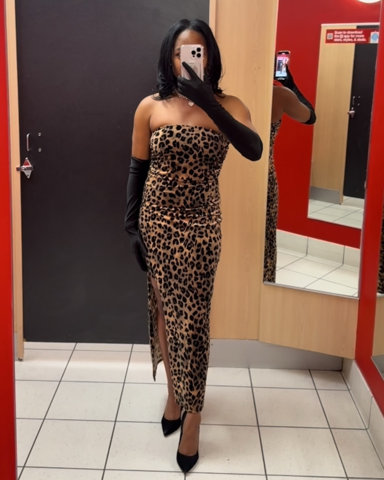 Holiday glam just got wild with this stunning Wild Fable velvet tube maxi dress! 🎄✨ 🐆

The luxe velvet texture, body-hugging fit, and daring leopard print make it the showstopper for any festive event. The 55-inch length, strapless neckline, and side slit give it the perfect balance of elegance and edge. Paired it with gloves and classic black pumps to complete the look. Trust me, this dress is a holiday must-have! 🐆💫

Shop now and slay your holiday parties in style! 🎉

#LTKHolidayStyle #WildFable #VelvetBodycon #HolidayPartyLook #LeopardPrintGlam
#LTKfashion #TargetStyle #OOTD #HolidayOutfitIdeas

#LTKHoliday #LTKSeasonal #LTKFindsUnder50