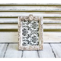 Vintage Picture Frame, Distressed Photo Frame, Wedding Picture Frame, French Style Frame, Rustic Wedding Frame, Shabby Chic Frame | Etsy (US)