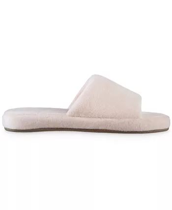 Isotoner Signature Women's Velour Astra Slide Slippers & Reviews - Slippers - Shoes - Macy's | Macys (US)