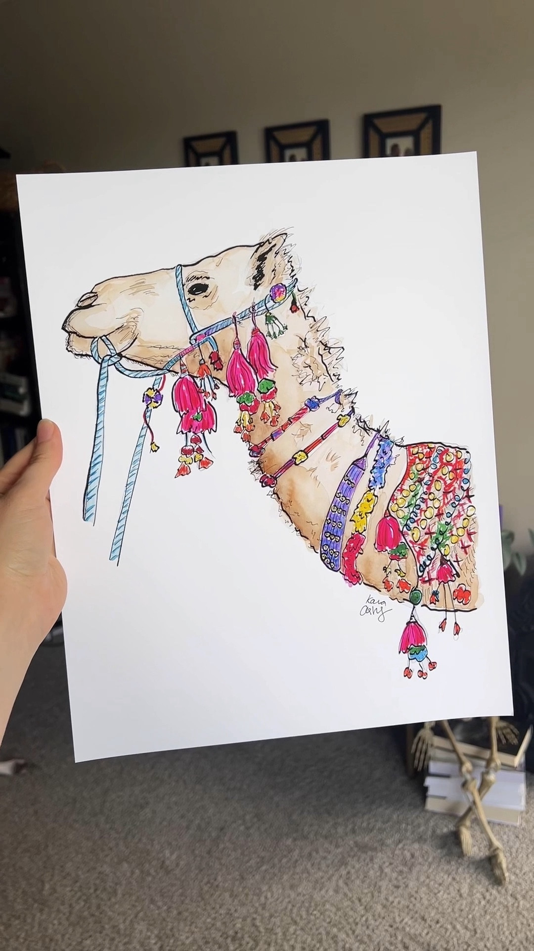 ‘Fancy Camel’ illustration art print

#LTKVideo #LTKhome #LTKGiftGuide