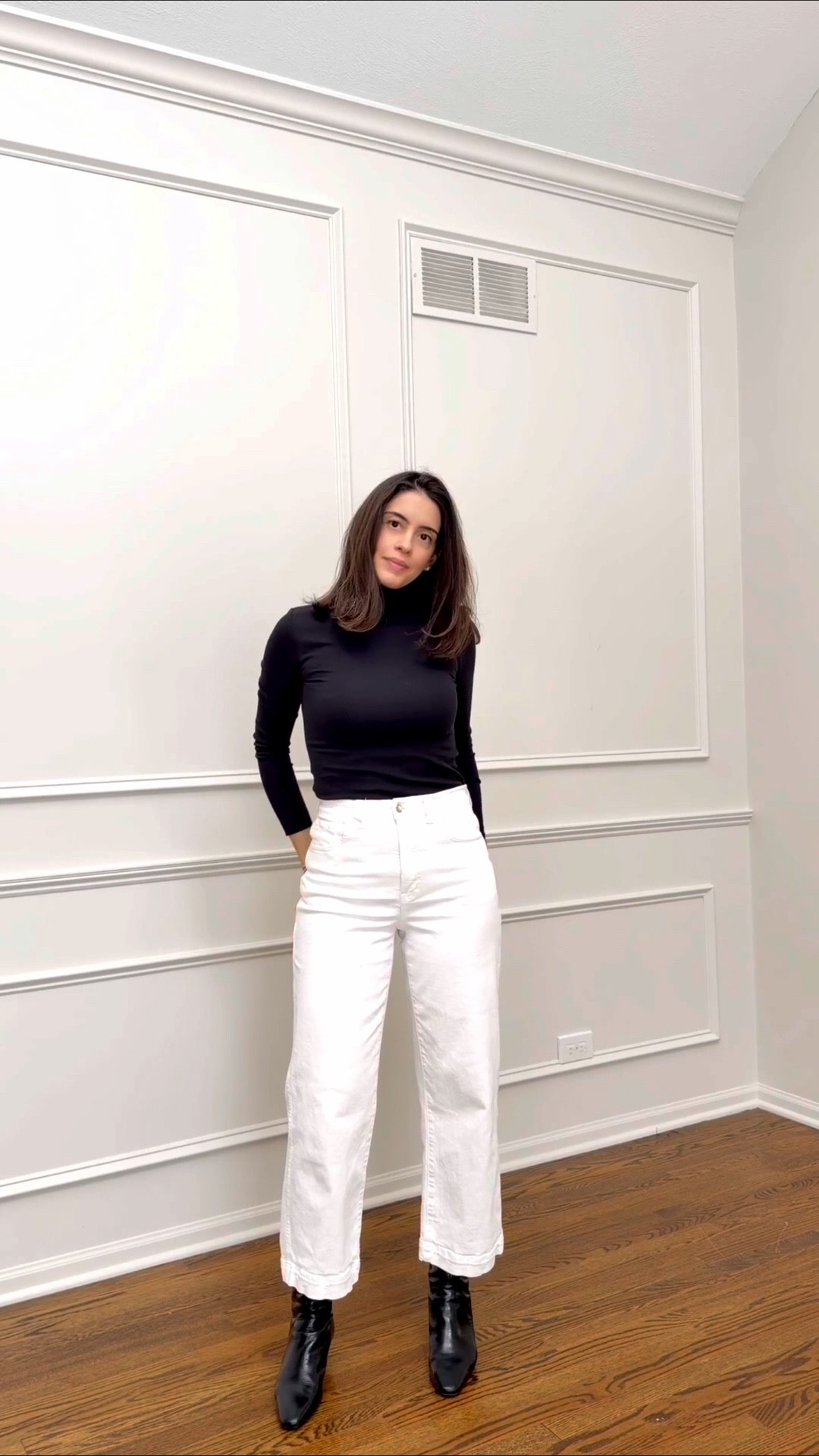 White jeans in the colder months just feel so elevated and timeless 🤍
Winter outfits 

#LTKSeasonal #LTKSaleAlert #LTKOver40