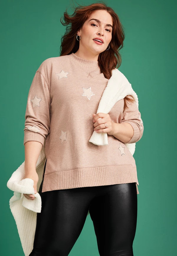 Plus Size Willowsoft Sweatshirt | Maurices