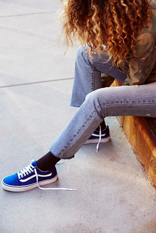 Vans Womens OLD SKOOL CANVAS SNEAKER | Free People