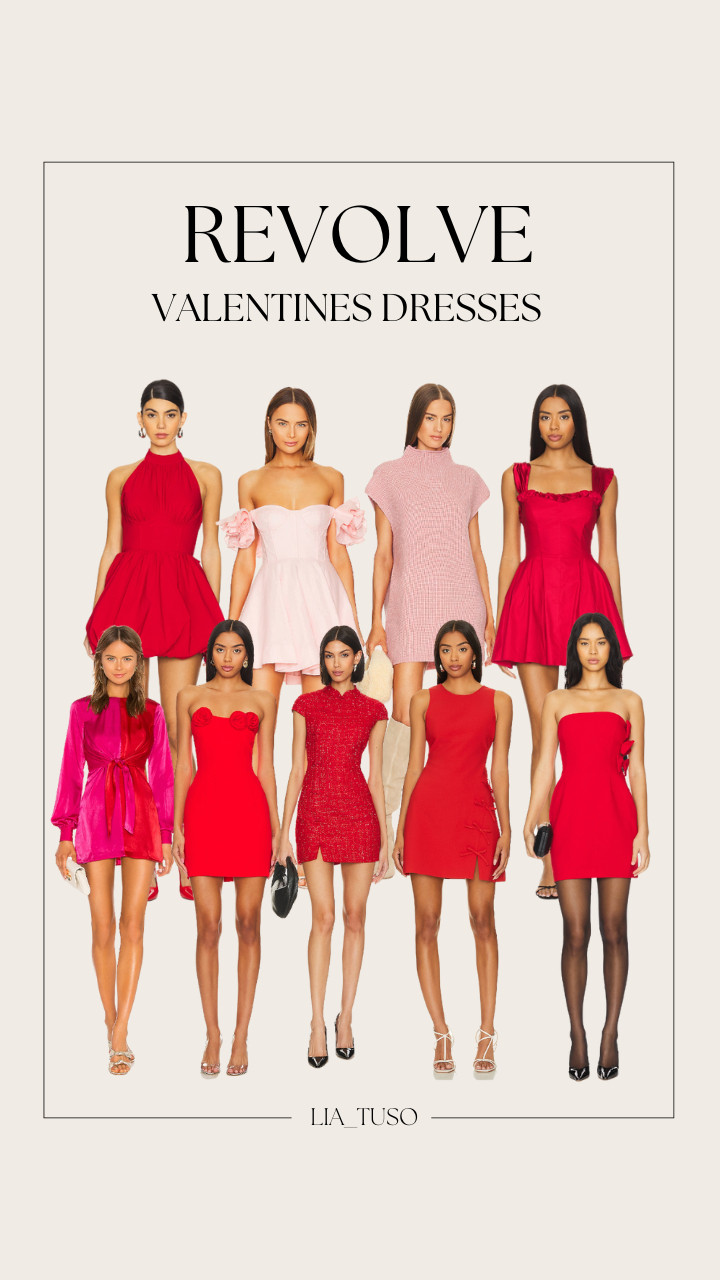 Revolve Valentines Dresses // Valentines Dress // Valentines Day Dress // Valentines Outfit // Valentines Day Outfit // Valentines Red Dress // Valentines Pink Dress // Red Dress // Pink Dress // Valentines Outfit Ideas // Mini Dress // 

#LTKStyleTip 

 #LTKValentine #LTKootd