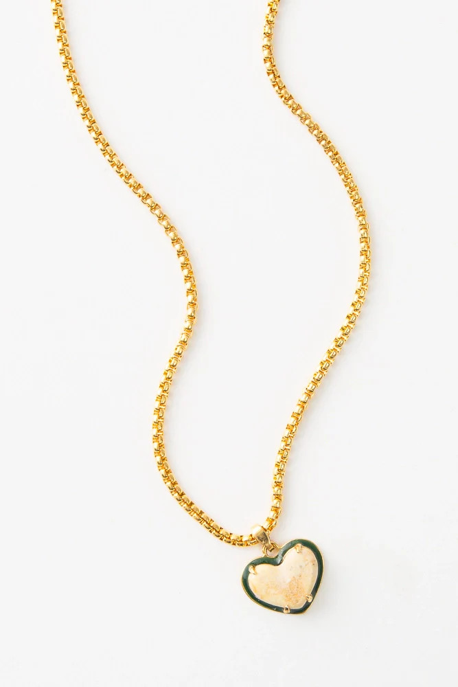 Big Heart Charm Necklace | Noonday Collection