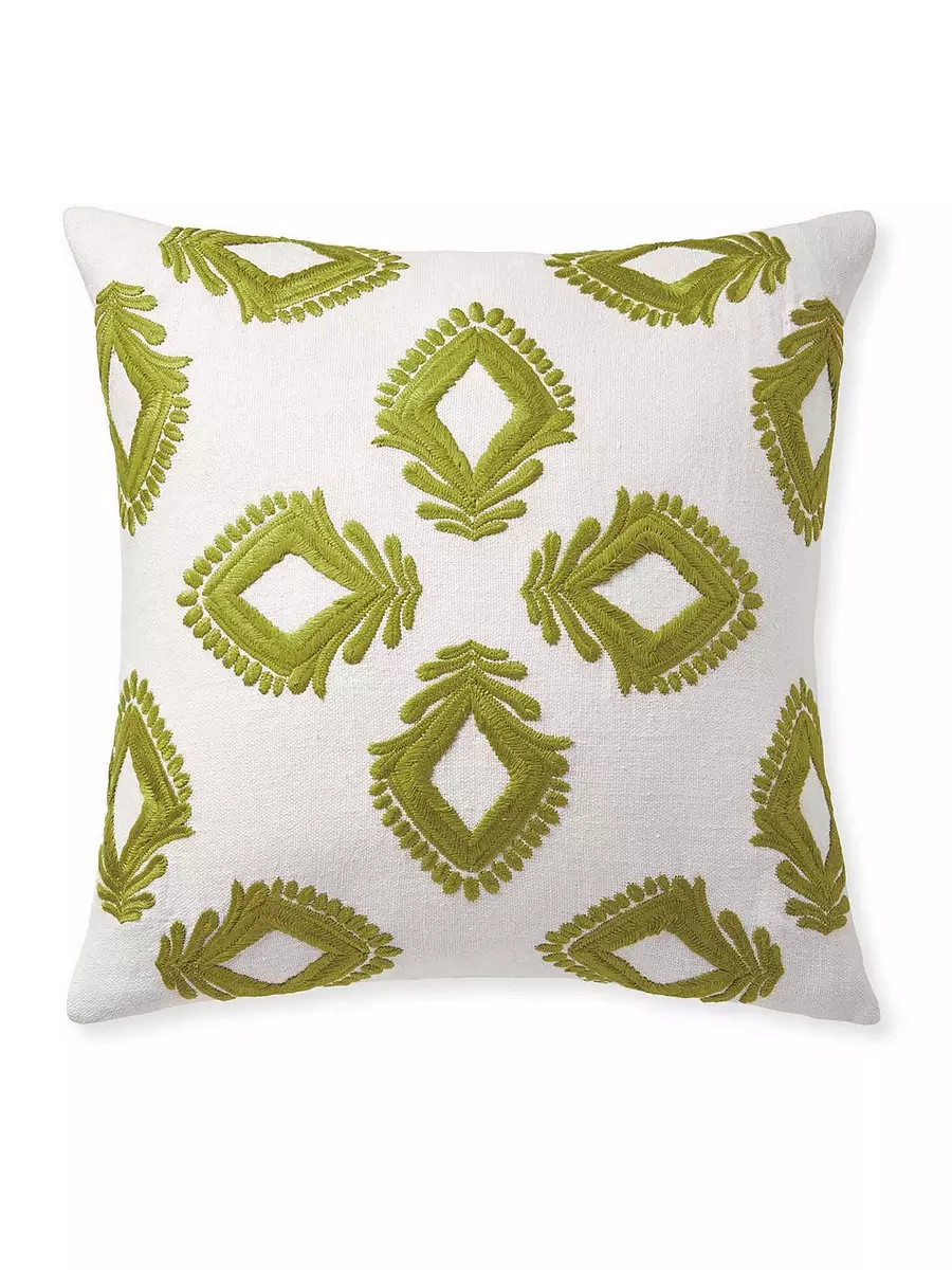 Leighton Pillow Cover | Serena and Lily