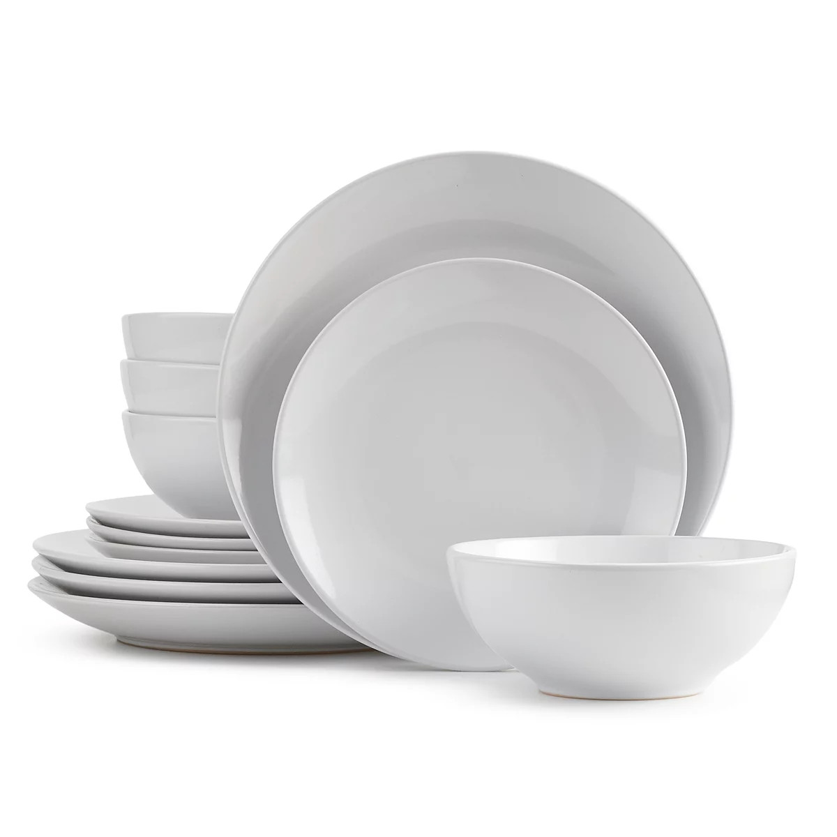 The Big One® Solid Coupe 12-pc. Dinnerware Set | Kohl's