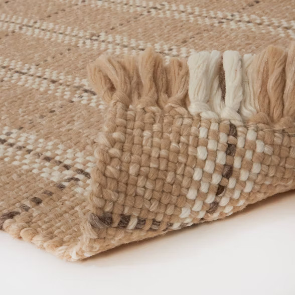 2'1"x3'2" Indoor/Outdoor Scattered Rug Tan - Threshold™ designed with Studio McGee | Target