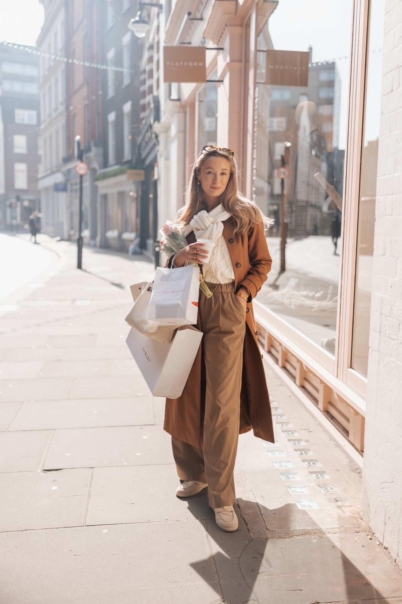 A stylish yet comfortable outfit for a day in London. Most pieces are from Varley, styled with my Hobbs trench coat! 

#LTKstyletip #LTKFashionMonth #LTKspring