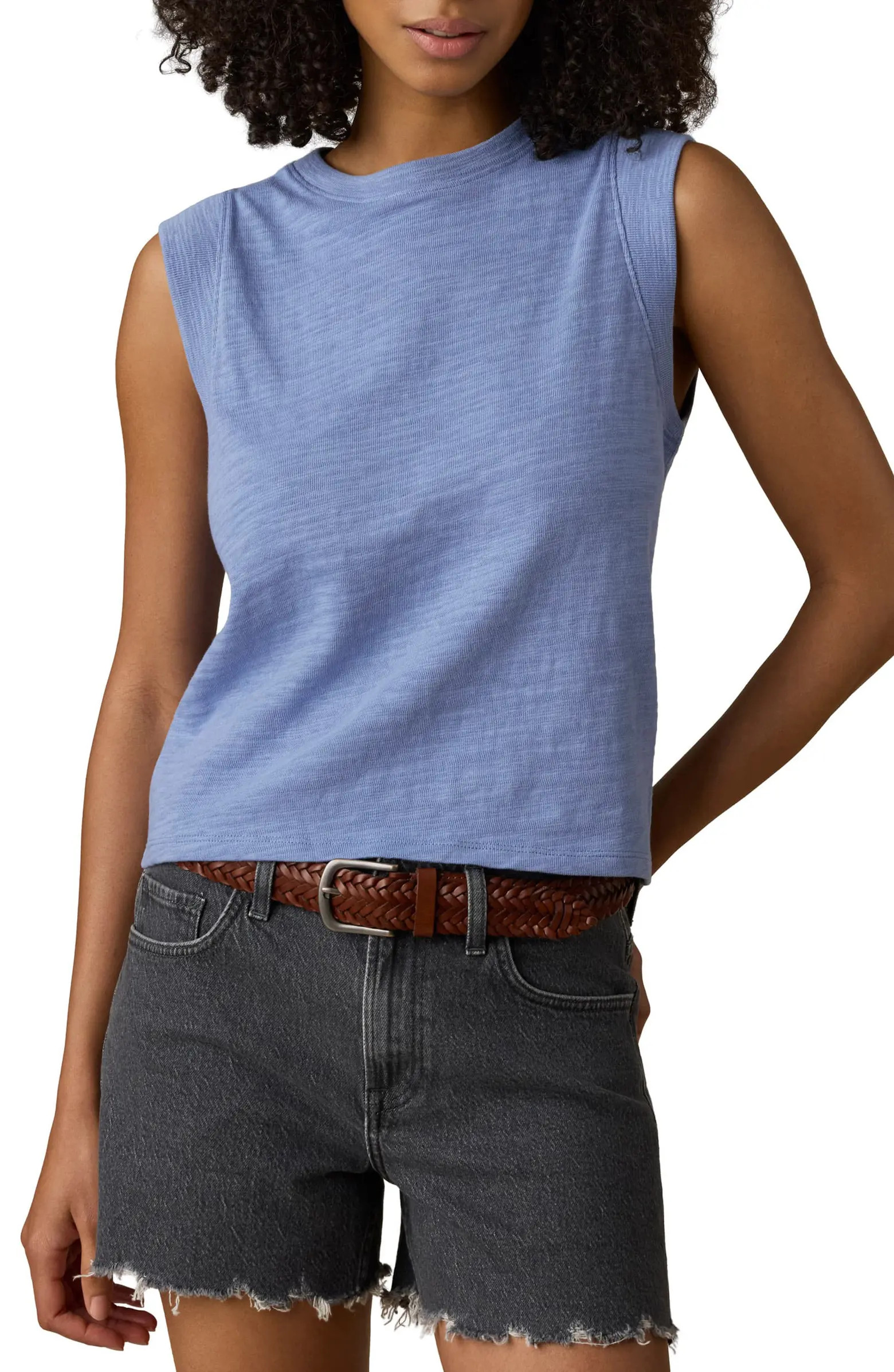 Sunwashed Slub Muscle Tank | Nordstrom