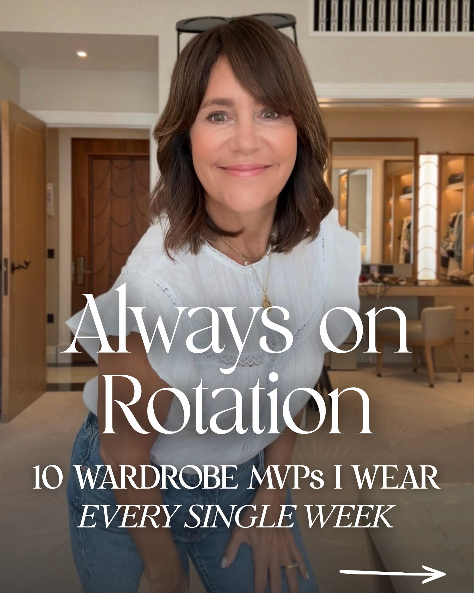 The secret to elevated, effortless style is all about having the right high-rotation wardrobe heroes 🌟 These are my favorite closet staples I wear every single week!! 

I wear these pieces almost more often than I want to admit, because they’re really that good!!! 💘😂 They’re flattering, modern, and go with everything. 

Everything from the prettiest sweaters to the best jeans to the chicest sneakers to the viral pants everyone needs in their closet … these are the pieces you’ll find in my everyday outfit rotation!

#LTKgrwm #LTKdayinmylife #LTKootd