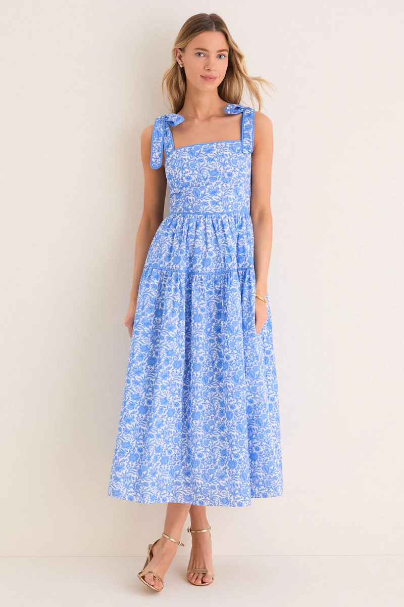 Chinoiserie Floral Julie Maxi Dress | Tuckernuck (US)