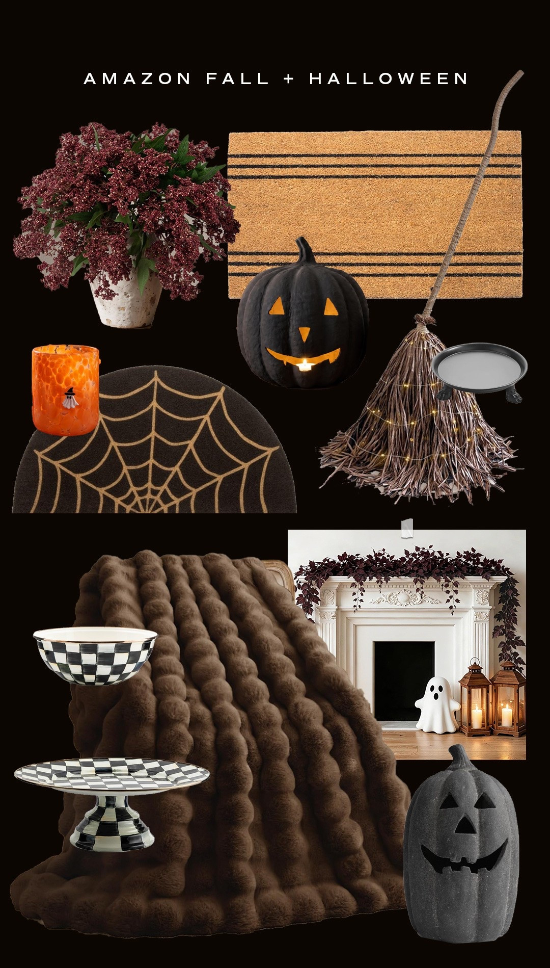 Amazon fall + Halloween decor