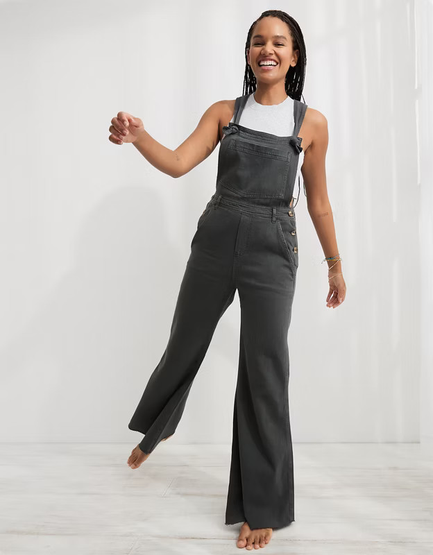 Aerie Wide Leg Overalls | American Eagle Outfitters (US & CA)