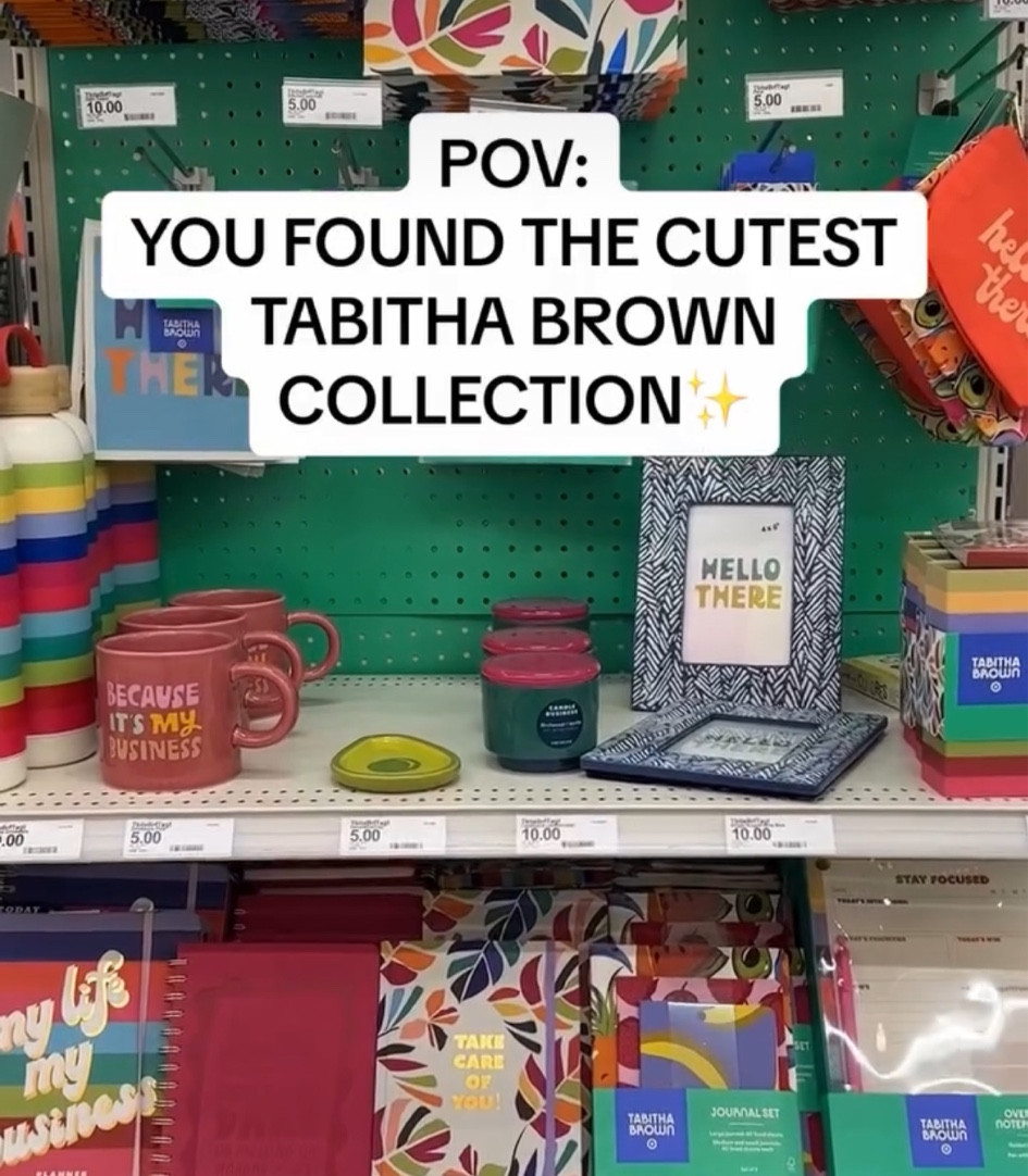 Bright and fun, new Tabitha Brown home, office and back to school items at Target!

#LTKhome #LTKfindsunder50