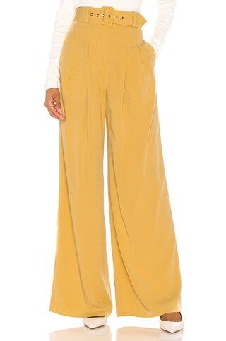 Song of Style Ashton Pant in Autumn Yellow from Revolve.com | Revolve Clothing (Global)
