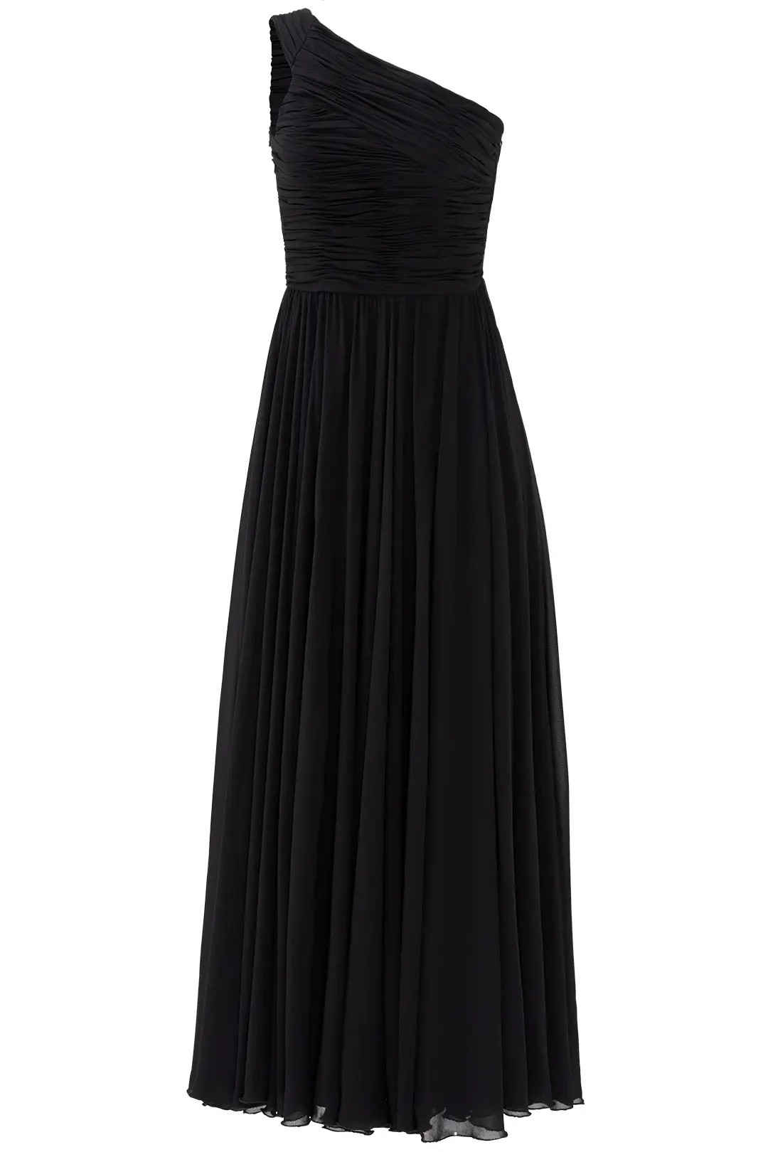 Halston Heritage Noir Singapore Sensation Gown | Rent The Runway