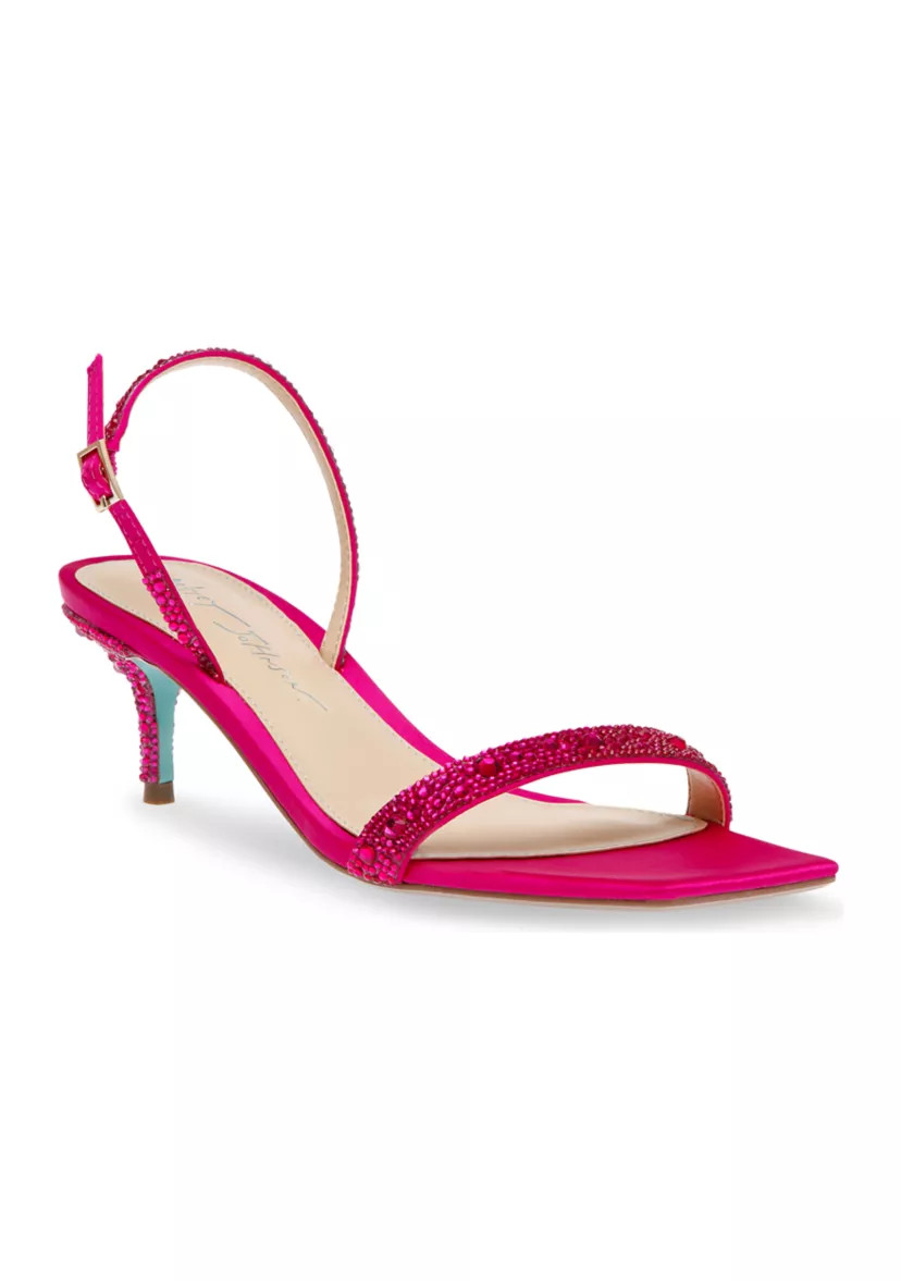 Rebel Rhinestone Kitten Heels | Belk