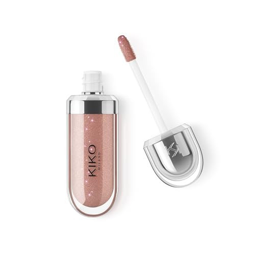 Kiko Milano 3D Hydra Lip Gloss – High Shine, Hydrating, Plumping, Non-Sticky, Moisturizing Lip Makeup – 20 Chestnut – 6.5ml | Amazon (US)