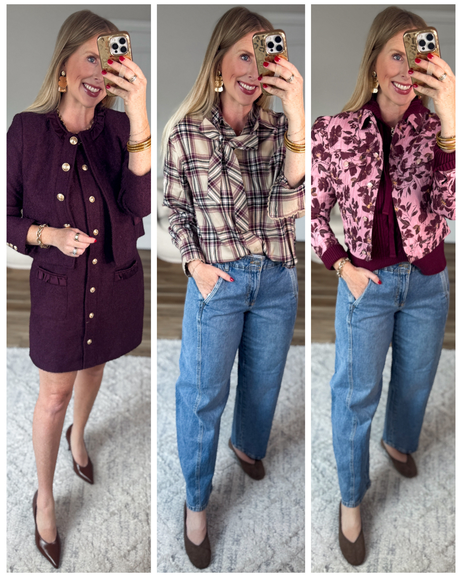Daily try on, Walmart outfit, Walmart fashion, Walmart style, free assembly, fall fashion

#LTKgrwm