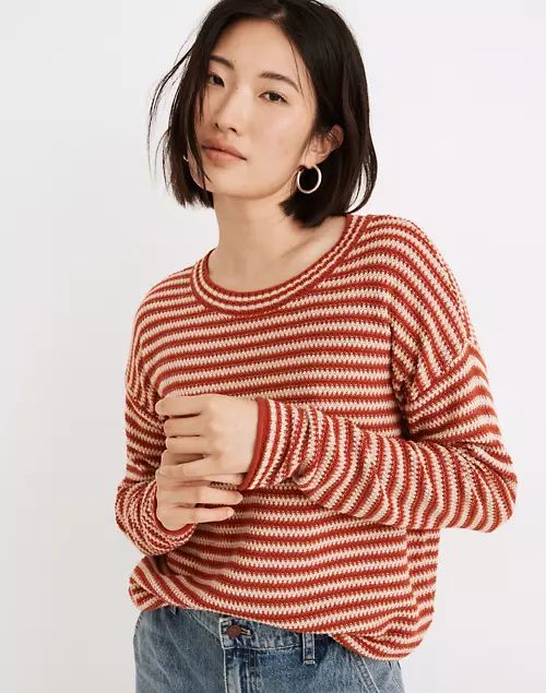 Seagrove Pullover Sweater in Stripe | Madewell