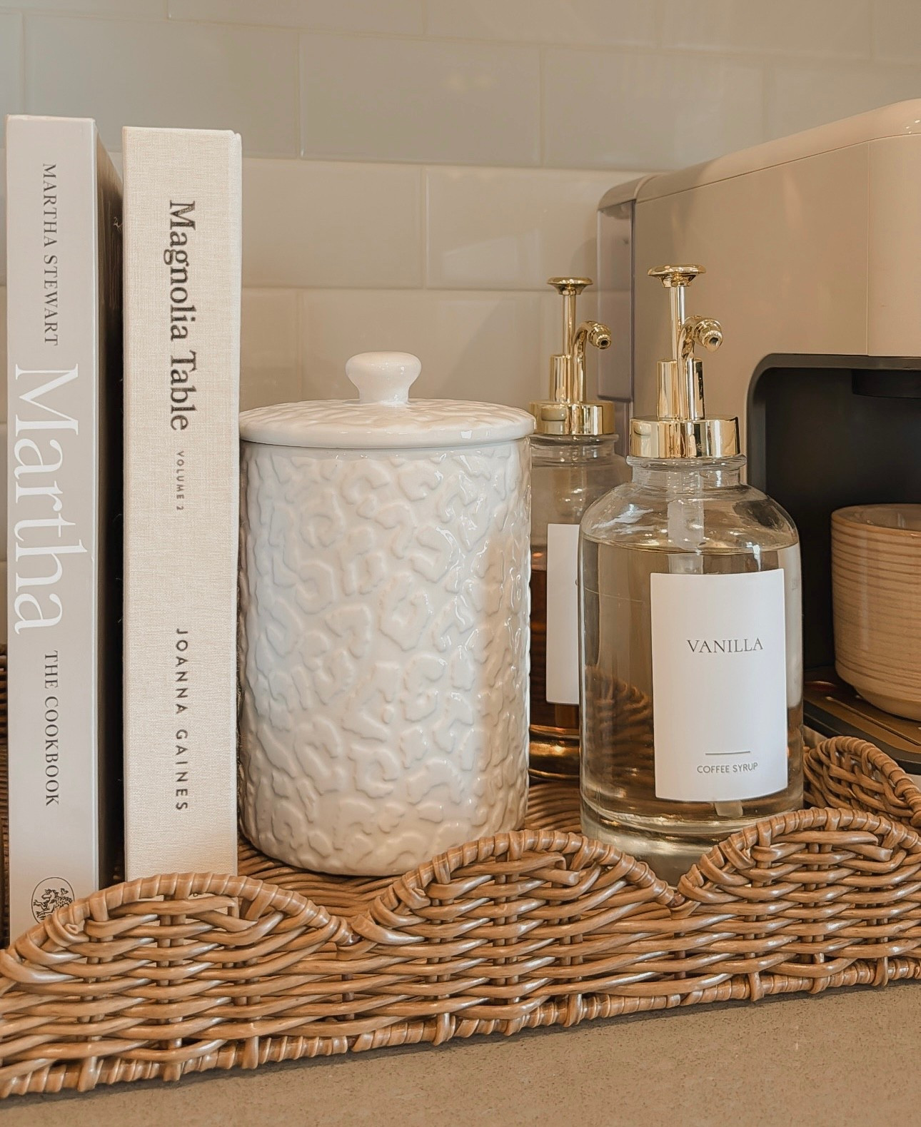 We love a little reset of our coffee bar area✨ This leopard jar was a HomeGoods find and we are obsessed😍

#LTKmorningroutine #LTKHome #LTKdayinmylife