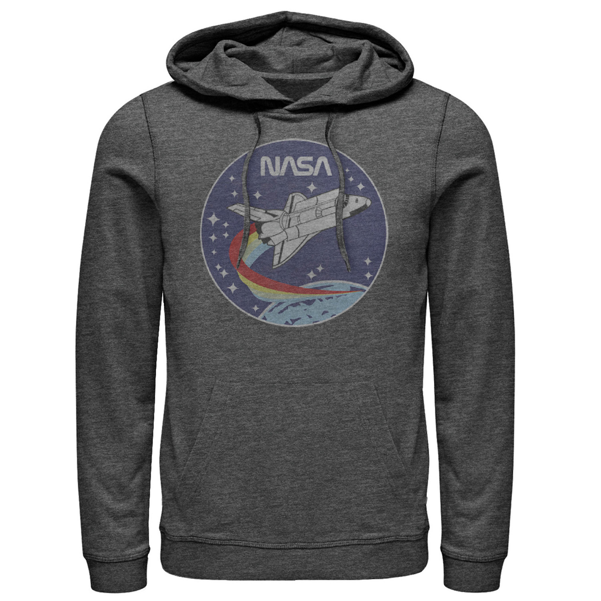 Men's NASA Shuttle Launch Orbit Circle Patch Pullover Hoodie | Kohl's
