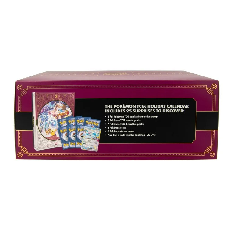 2025 Pokemon Trading Card Games Holiday Calendar - Walmart.com | Walmart (US)