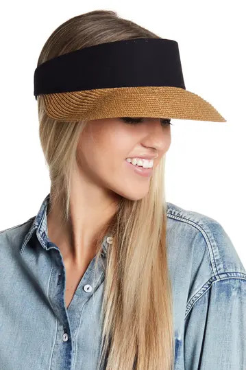 Nordstrom Rack | Mixed Contrast Visor | Nordstrom Rack | Nordstrom Rack