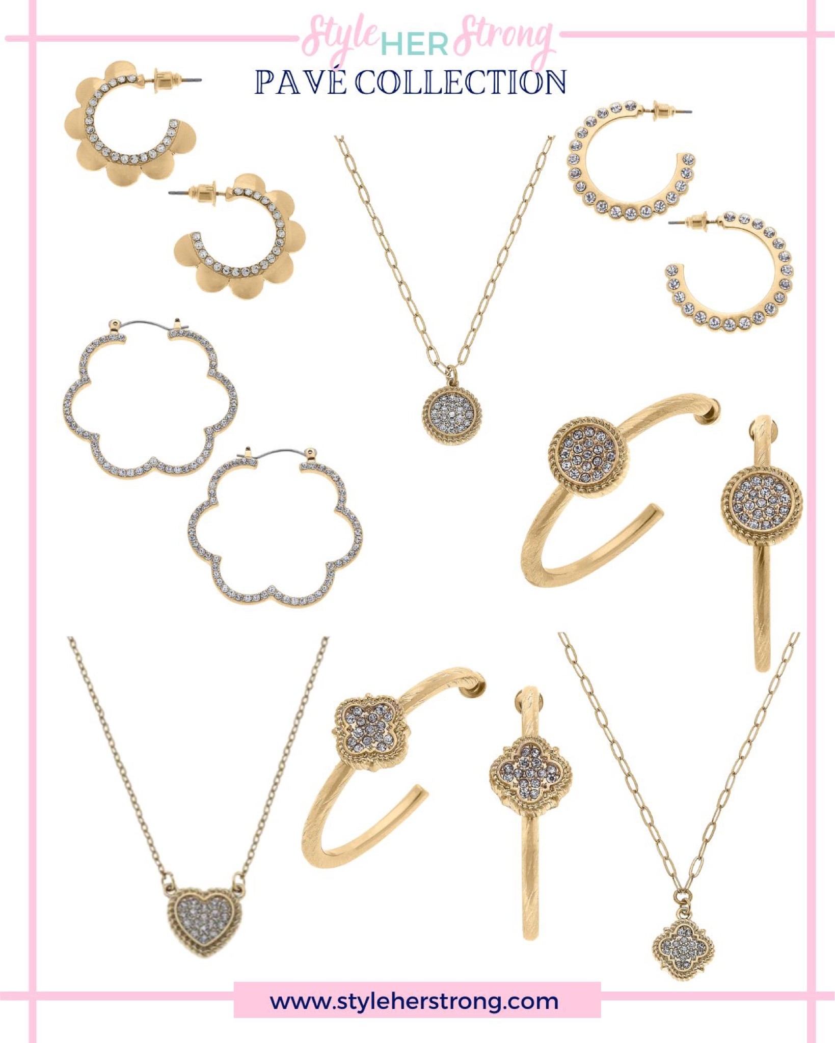 Canvas Style’s new Pavé jewelry collection that’s perfect for the holidays! A snagged a few of these earrings for my friends because they are 31% off right now with code: BOO-31

#LTKCyberweek #LTKSeasonal #LTKHoliday