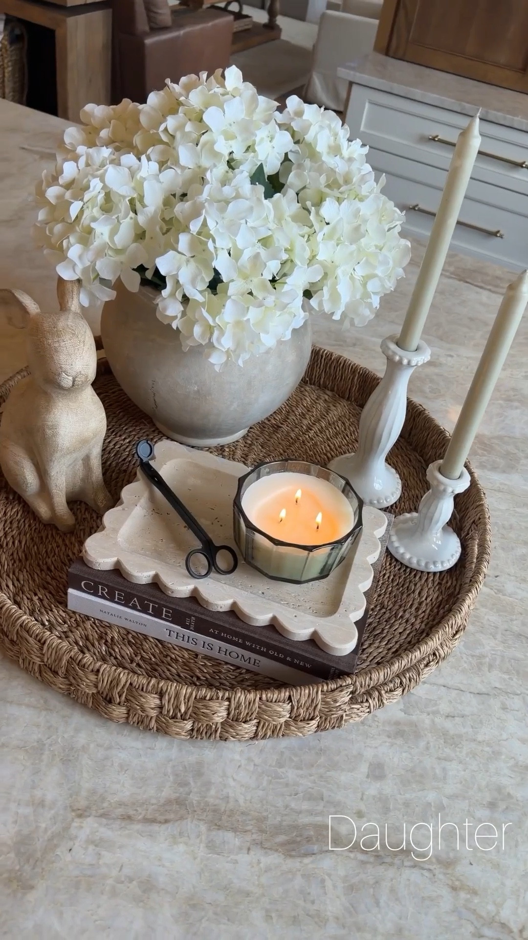 Mom Vs. Daughter Spring tray styling!! 

Who won? 

#LTKHome #LTKSeasonal