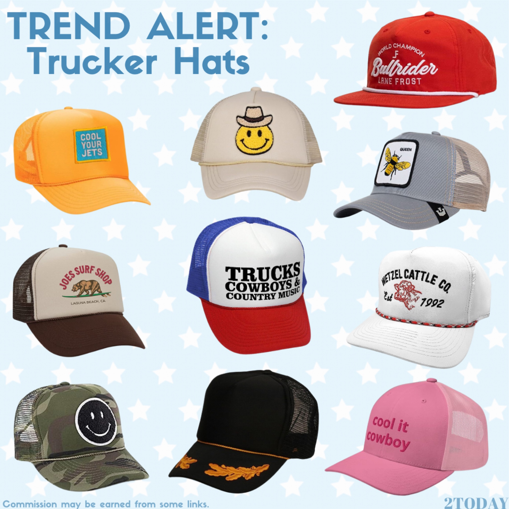 Trucker hats from Amazon 

#truckerhats #trending

#LTKFind #LTKstyletip