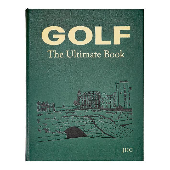 Leather Bound "Ultimate Golf" Book | Mark and Graham