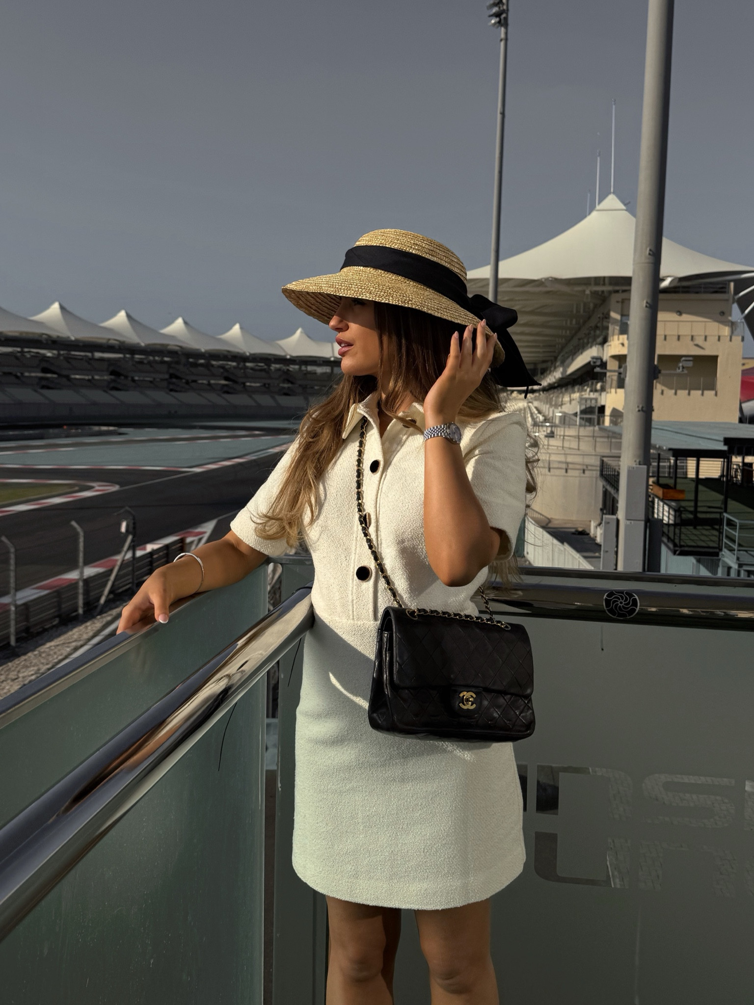 F1 Abu Dhabi outfit 🤍