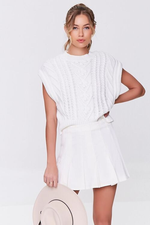 Velveteen Pleated Mini Skirt | Forever 21 (US)