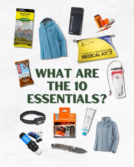 What are the 10 essentials? Hiking gear you need to carry when you head outdoors!✨🥾 


#LTKfitness #LTKfindsunder50 #LTKtravel