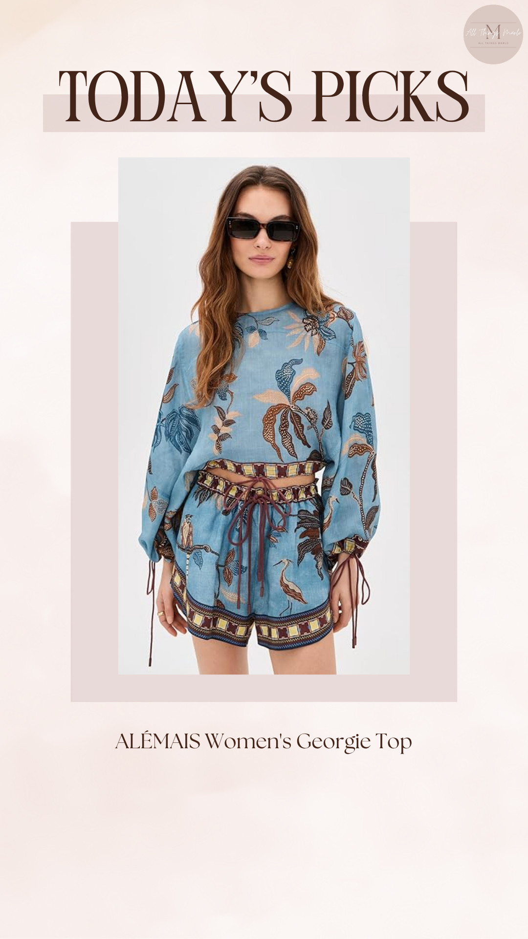 ALÉMAIS Women's Georgie Top 

 #LTKootd #LTKWorkwear #LTKTravel