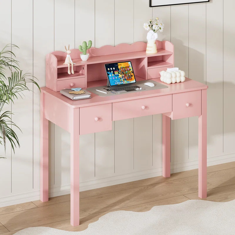 Aleysia Desk with Hutch | Wayfair North America