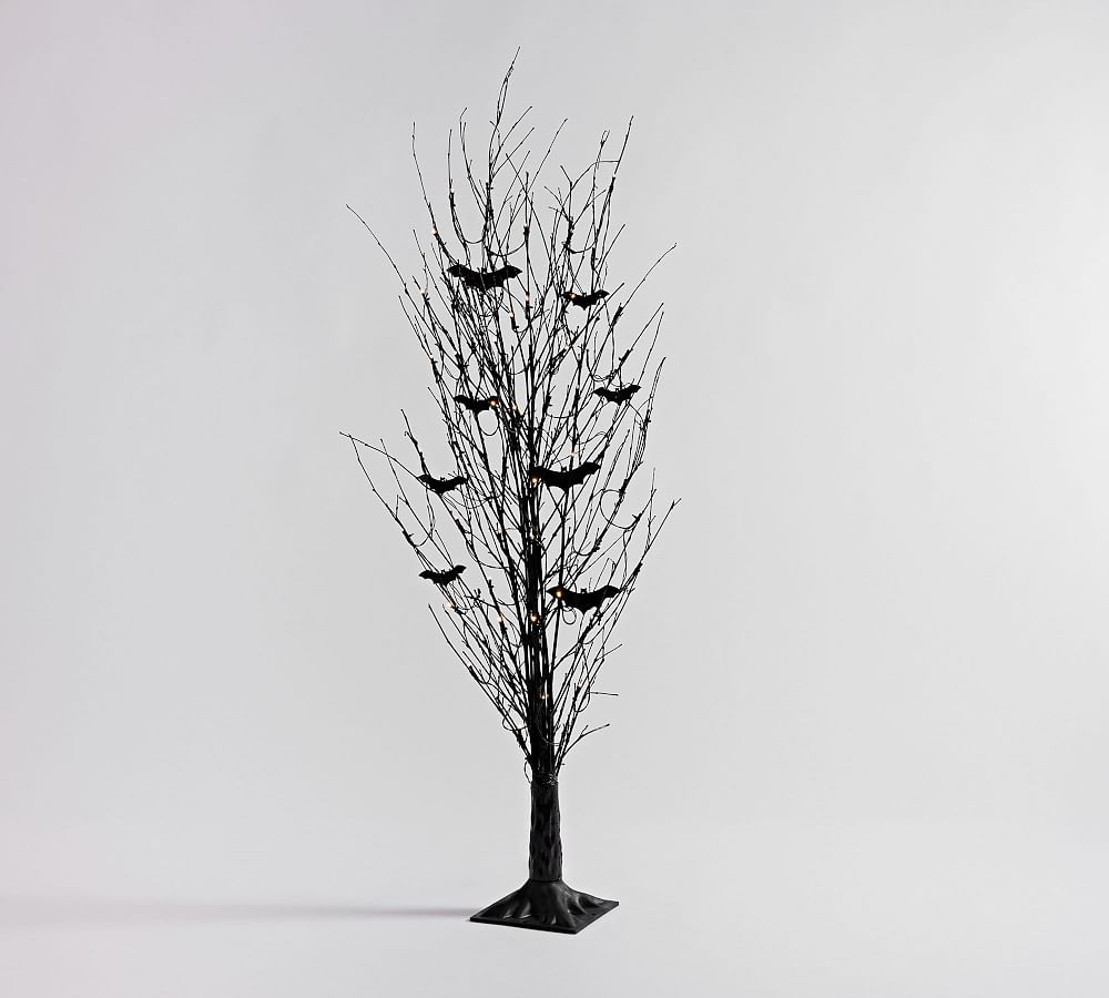 Lit German Glitter Tree | Pottery Barn (US)