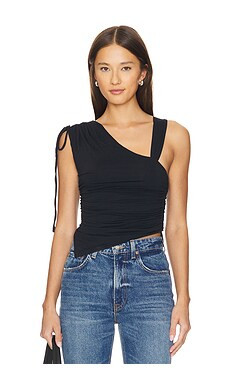 Free People Dancing In The Sand Tank in Black from Revolve.com | Revolve Clothing (Global)