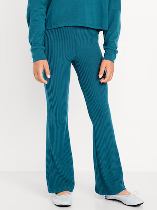 CozePlush High-Waisted Flare Leggings for Girls | Old Navy (US)